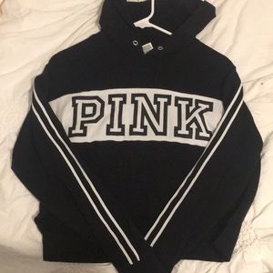 Cropped PINK sweatshirt/ hoodie